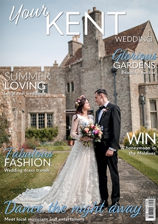 Cover of the July/August 2024 issue of Your Kent Wedding magazine