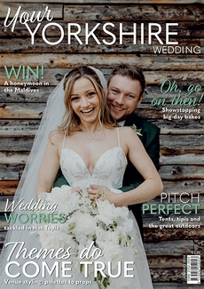 Cover of the July/August 2024 issue of Your Yorkshire Wedding magazine