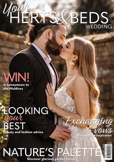 Cover of the August/September 2024 issue of Your Herts & Beds Wedding magazine